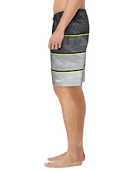 Nike Men's Striped Volley Swim Shorts