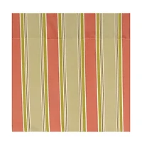 Rlf Home Thalia Regal 3" Rod Pocket Lining Luxurious and Elegant Window Treatment Valance 50" x 17" Melon