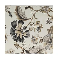 Rlf Home Tannzibar Regal 3" Rod Pocket Lining Luxurious and Elegant Window Treatment Valance 50" x 17" Gray