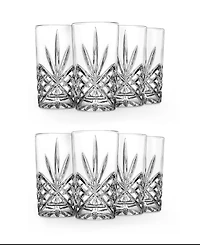 Godinger Dublin Crystal Highball Glasses, Set of 8