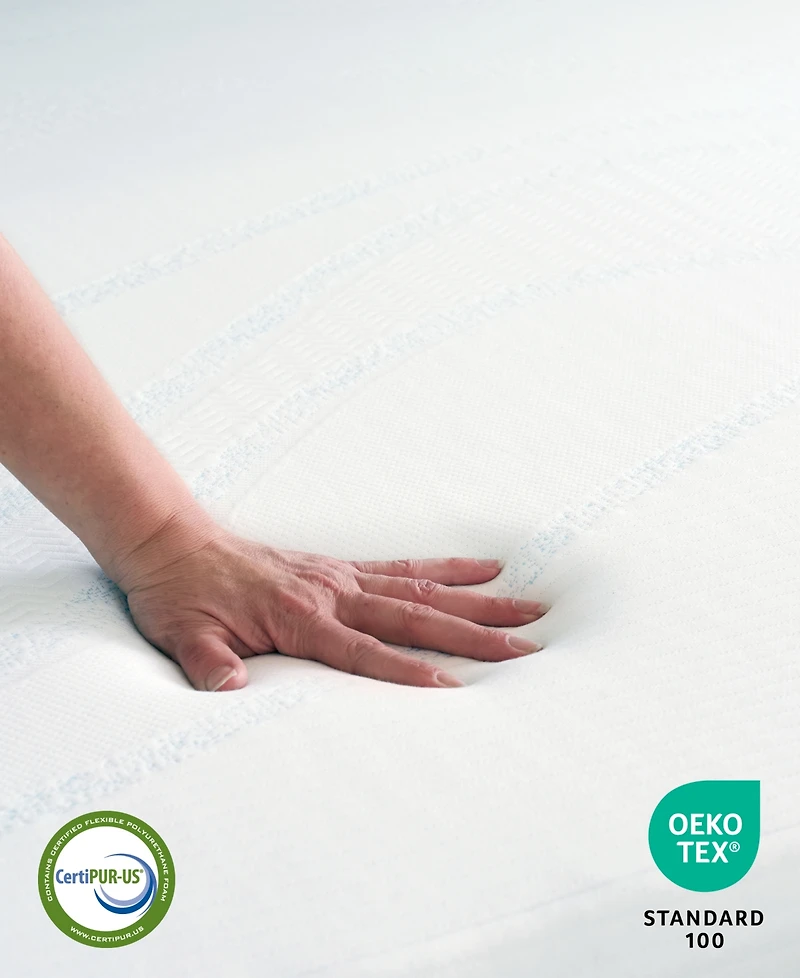 Snooze Dual Layer Gel Memory Foam 6" Firm Mattress, Full