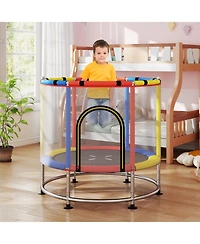 Mecale- 55" Kids Trampoline Gift for for 3-6 Years Old Boys and Girls