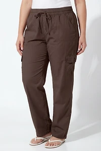 Woman Within Women's Convertible Length Cargo Pant/Capri