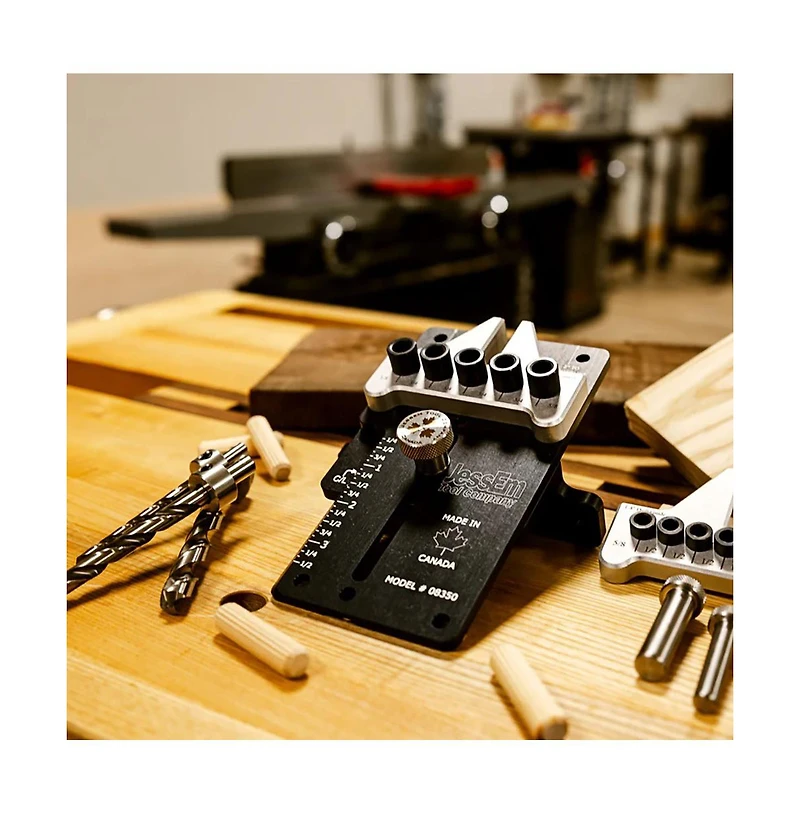 JessEm 08350MK Dowelling Jig Master Kit Precision Woodworking Joinery Tools