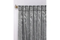 Superior Leaves Modern Bohemian Back Tab Blackout Curtain Set