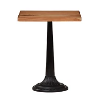 vidaXL Bistro Table 23.6"x23.6"x29.9" Solid Acacia Wood