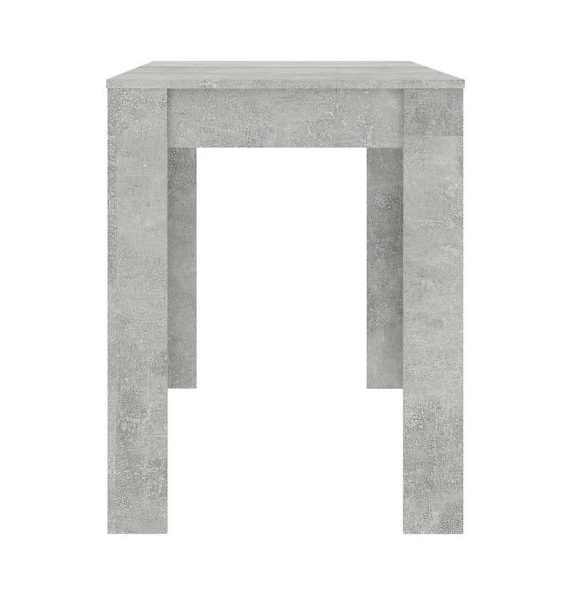 vidaXL Dining Table Concrete Gray 47.2"x23.6"x29.9" Engineered Wood