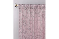 Superior Solid Machine Washable Room Darkening Blackout Curtains with Back Tabs, Set of 2