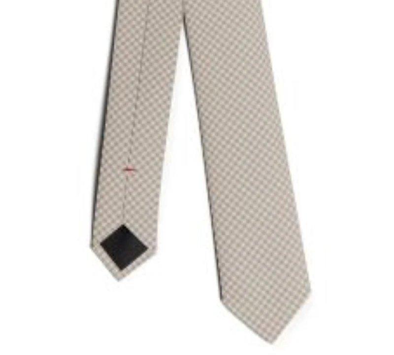 Hugo Boss Men's Jacquard Pattern Skinny Tie