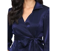 Alex Evenings Women's V-Neck Shimmer Top