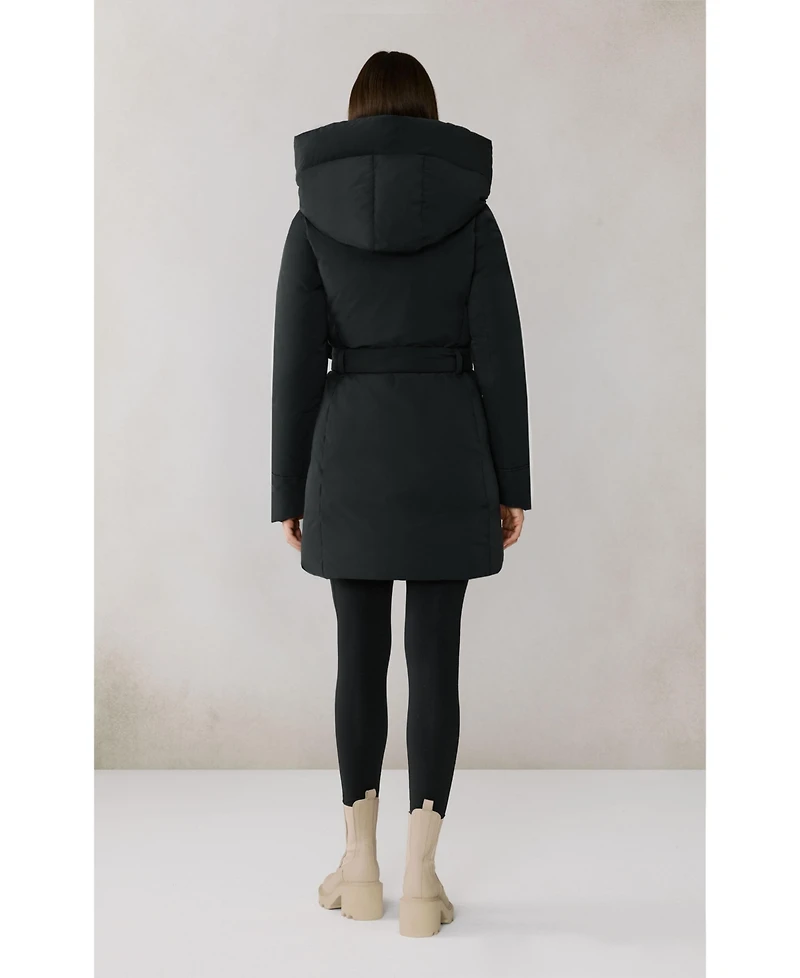 Soia & Kyo Womens Adelaide Wrap Down Coat