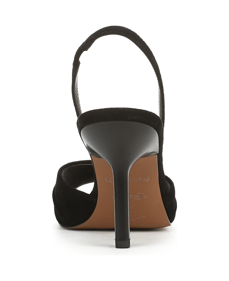 Franco Sarto Women's Gogia Square Toe Slingback Sandals