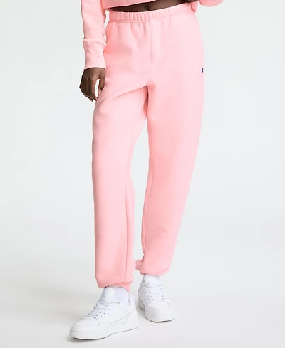 Champion Women's Essentials Reverse Weave Cinched Bottom Sweatpants