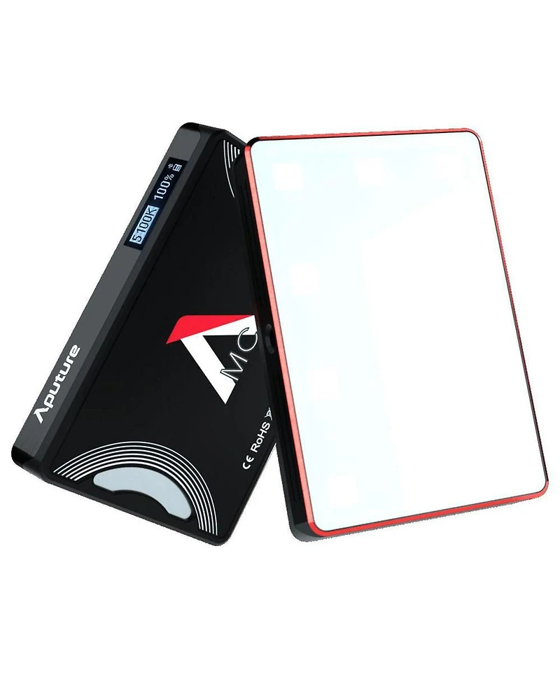 Aputure Mc 5W Rgbww Mini Led Light, Bundle with Godox Es-tmr Telescopic Mounting Rod