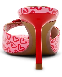Betsey Johnson Women's Casidy Rhinestone Lips Mules