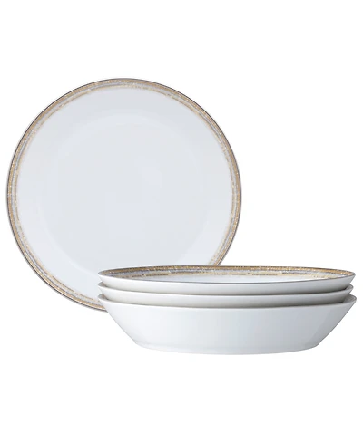 Noritake Raylan Coupe Dinner Bowls, Set of 4, Service For 4