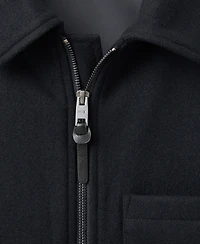 Mango Men's Wool-Blend Pocket Jacket