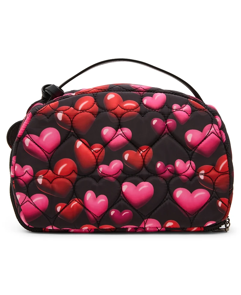 Betsey Johnson Loaf Cosmetic Case with Mirror