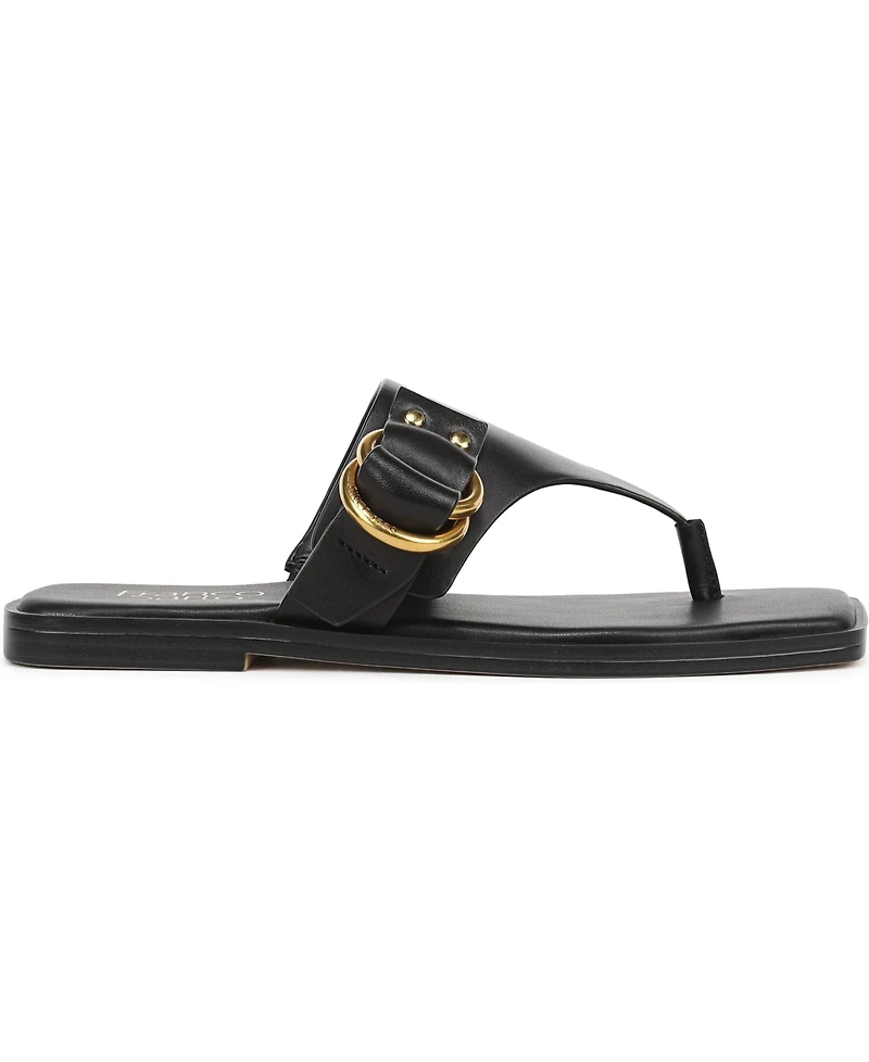 Franco Sarto Women's Mavie Open Toe Thong Sandals