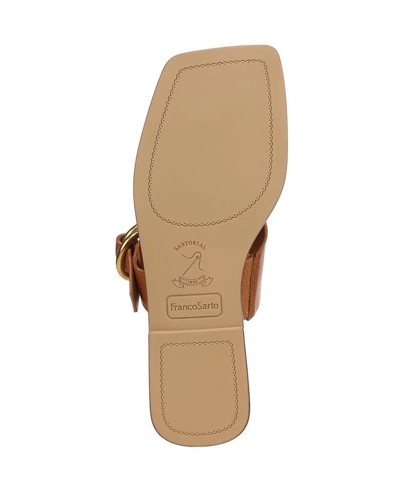 Franco Sarto Women's Mavie Open Toe Thong Sandals