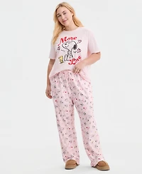 Love Tribe Trendy Plus Snoopy & Woodstock More T-Shirt