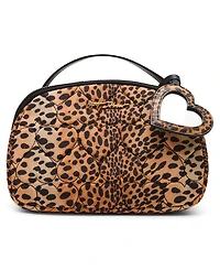 Betsey Johnson Loaf Cosmetic Case with Mirror