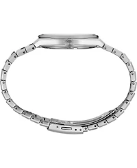 Seiko Men's Essentials Silver Stainless Steel Bracelet Watch, 38.9mm