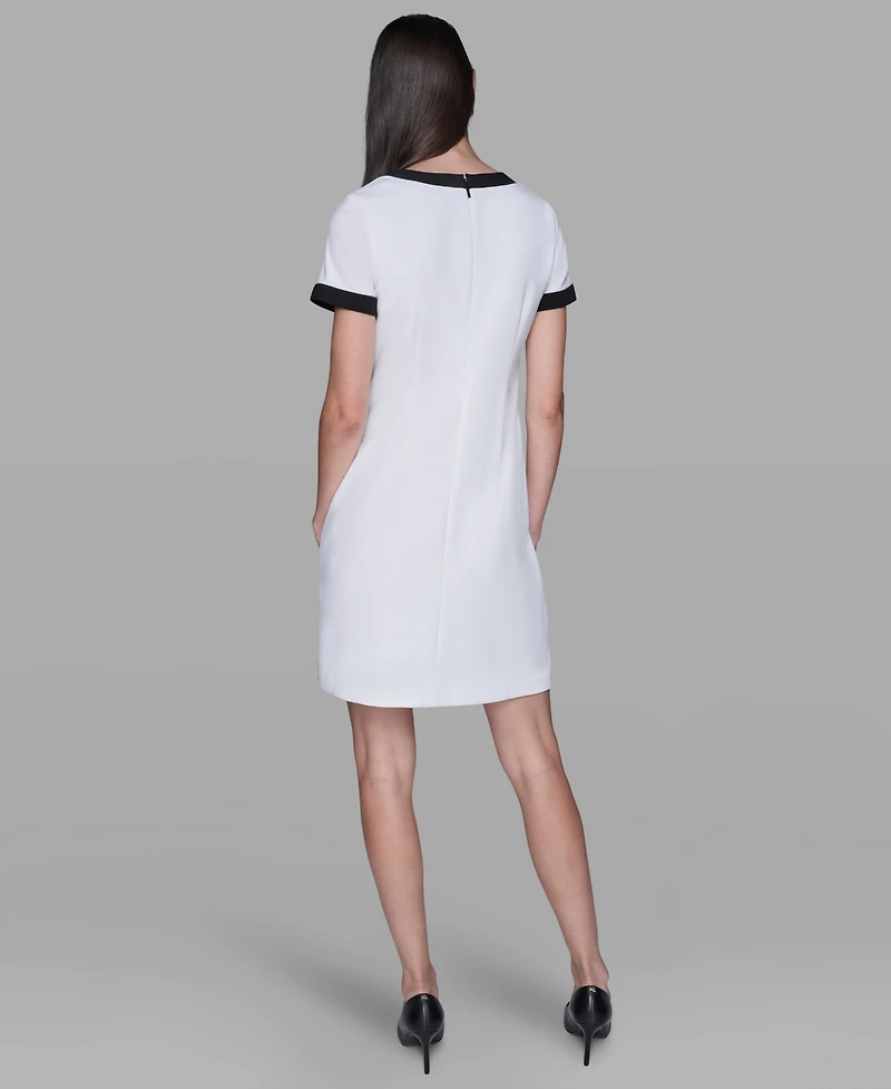 Karl Lagerfeld Paris Women's Square Neck Dress