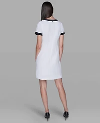 Karl Lagerfeld Paris Women's Square Neck Dress