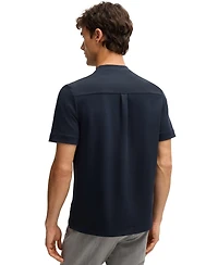 Boss by Hugo Men's Tonal Trim Cotton-Blend T-Shirt