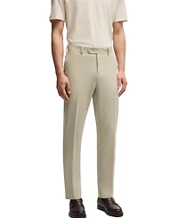Boss by Hugo Men's Washable Super-Flex Formal Trousers