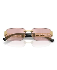 Versace Men's Rectangle Sunglasses