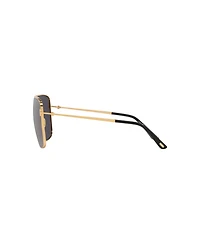 Tom Ford Unisex Pilot Sunglasses, Huxley TR001881