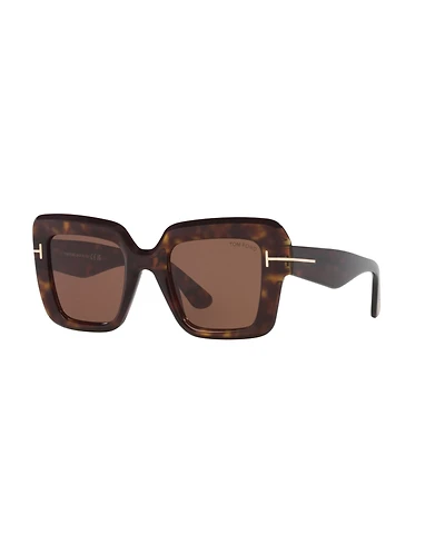 Tom Ford Women's Square Sunglasses, Esme Tr TR001880