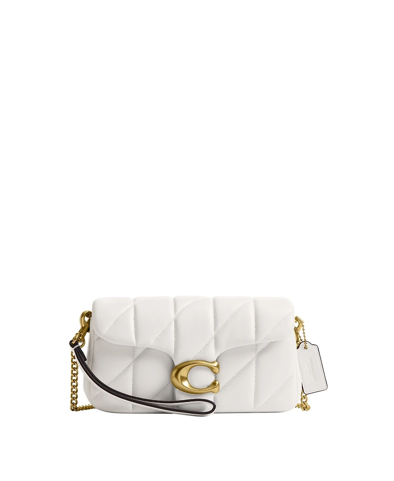 Coach Quilted Mini Tabby Chain Crossbody Bag