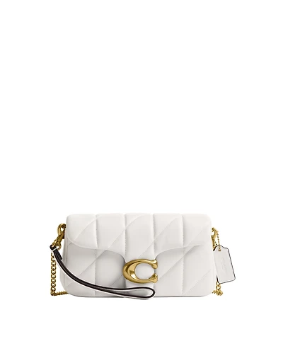 Coach Quilted Mini Tabby Chain Crossbody Bag