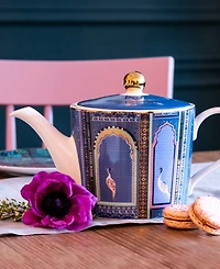 Portmeirion Sara Miller India Lattice Windows Teapot
