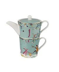 Portmeirion Sara Miller Woodland Tales Merry Band Teapot