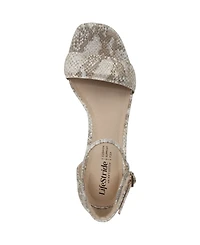 LifeStride Women's Ashland Strappy Dress Sandals