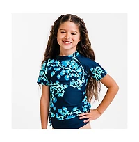 Calypsa Little Girls Surfer Swim Top