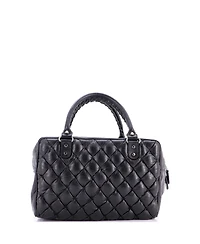 Pre-Owned Balenciaga Mm Matelasse Bag Leather