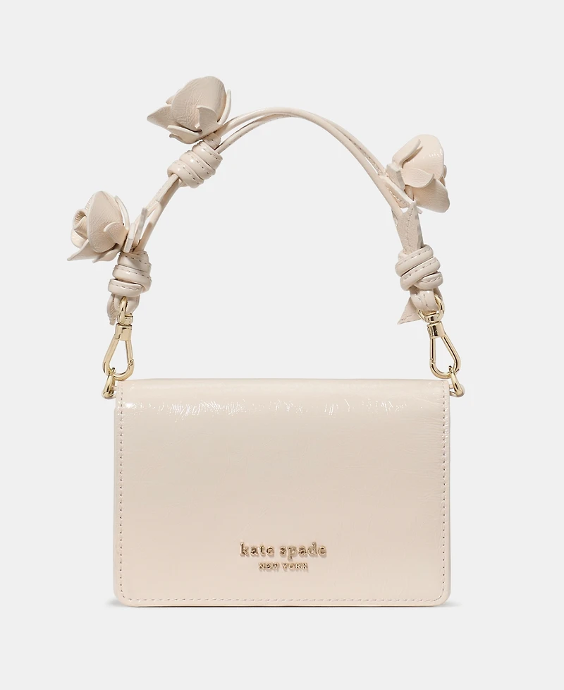 kate spade new york Natasha Crinkle Patent Leather Card Case