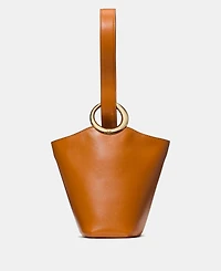 kate spade new york Halo Fine Grain Leather Mini Bucket
