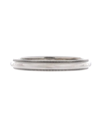 Pre-Owned Tiffany & Co Classic Milgrain Band Ring