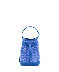 Pre-Owned Goyard Pm Petit Flot Bucket Bag Coated Canvas