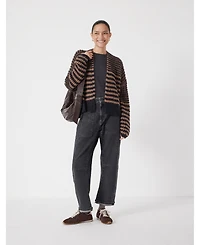 Hush Women's Skye Wool Blend Stripe Cardigan