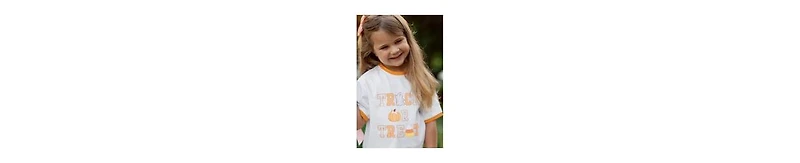Bits & Bows Baby Girls Trick-or-Trick Halloween Bow T-Shirt