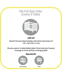 Halo Dream Inc. Breathable Mesh Liner for Full-Size Cribs