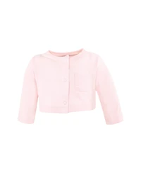 Hudson Baby Girls 0-24M Cotton Dress and Cardigan Set, Cascading Hearts