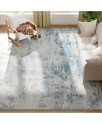 Homcom Area Rug 8x10, Non-Slip Machine Washable Rug for Living Room,